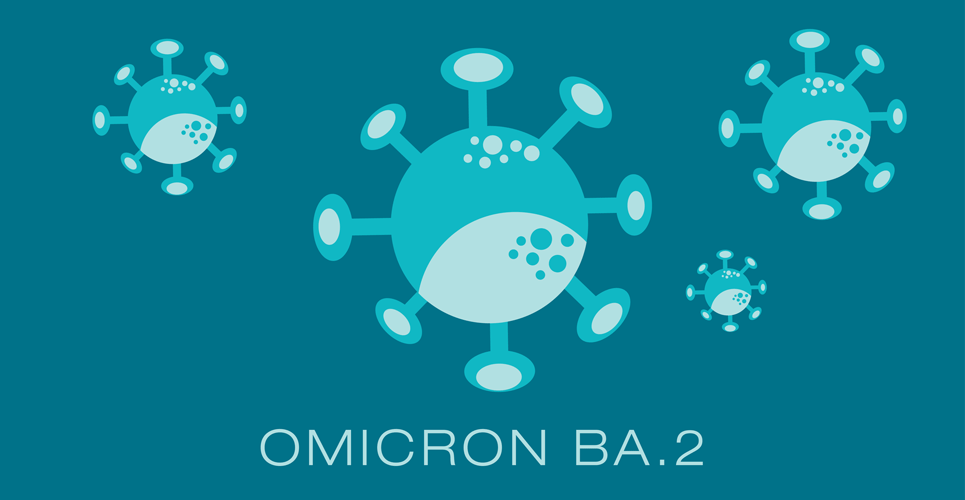 Omicron BA.2 sub-variant causes less severe disease